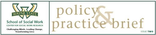 Policy & Practice Briefs. Detroit, MI